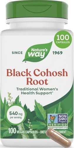 Nature's Way Black Cohosh Root Capsules