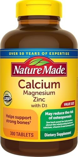 Nature Made Calcium Magnesium Zinc with Vitamin D3
