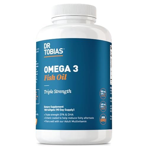 Dr. Tobias Omega 3 Fish Oil Triple Strength