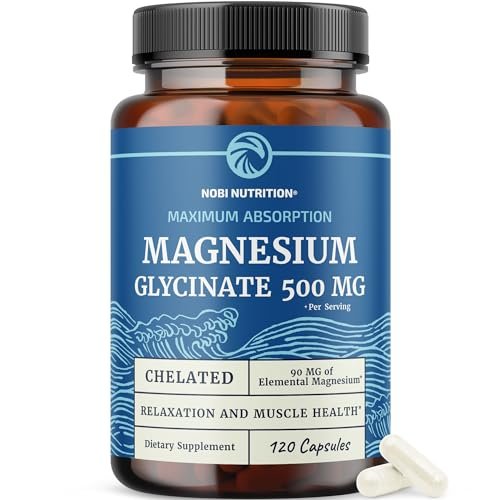 Nobi Nutrition Magnesium Glycinate 500mg