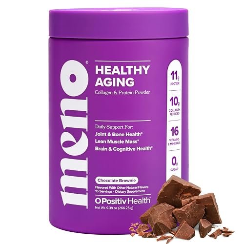 MENO Healthy Aging Collagen & Protein, Chocolate Brownie
