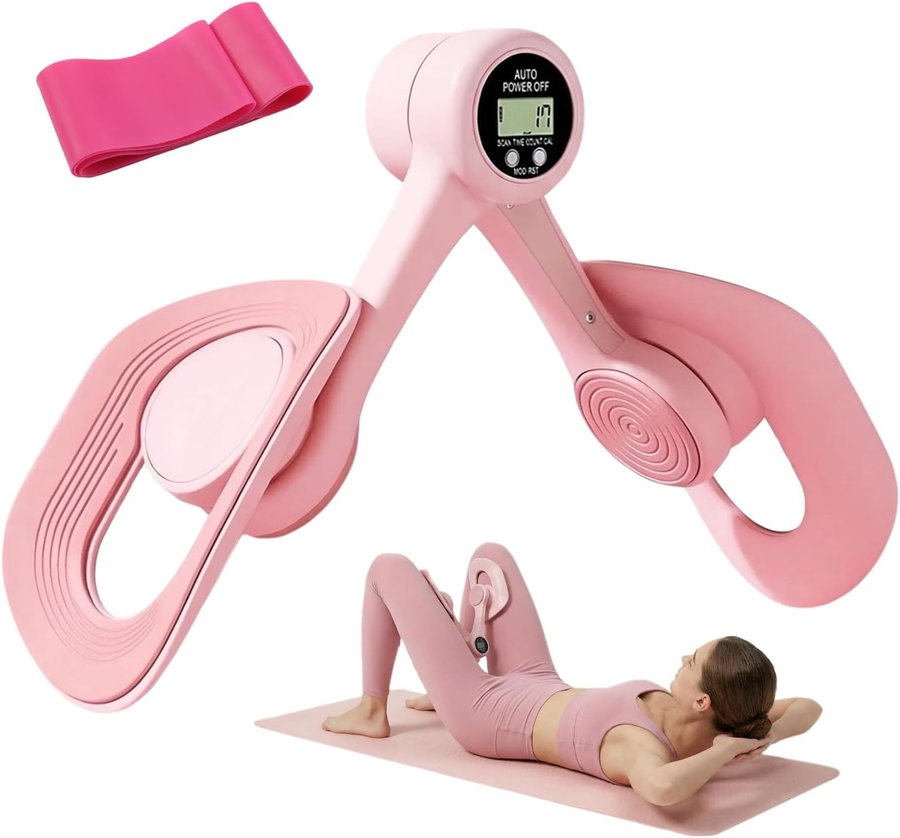 arcopik Thigh Trainer Pelvic Floor Muscle Trainer with 25LB Resistance Band